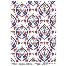 Model 704 Geleneksel Serisi Cadence Pirinç Dekopaj Kağıdı 30x42cm.